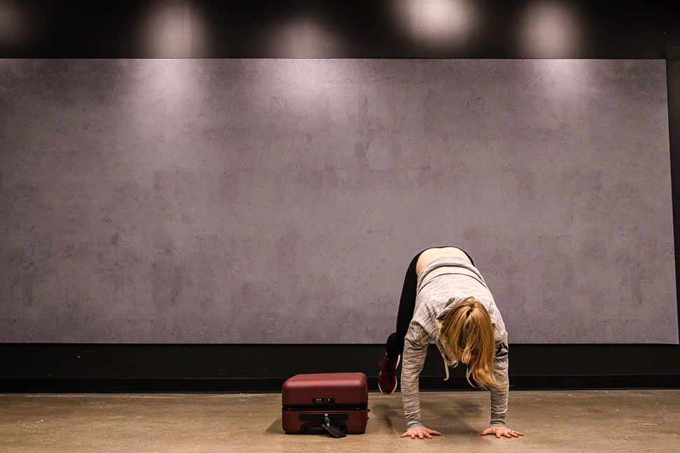 The Suitcase Workout to Keep You on Track While Traveling Muscle