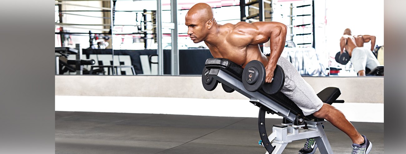 Incline Dumbbell Row