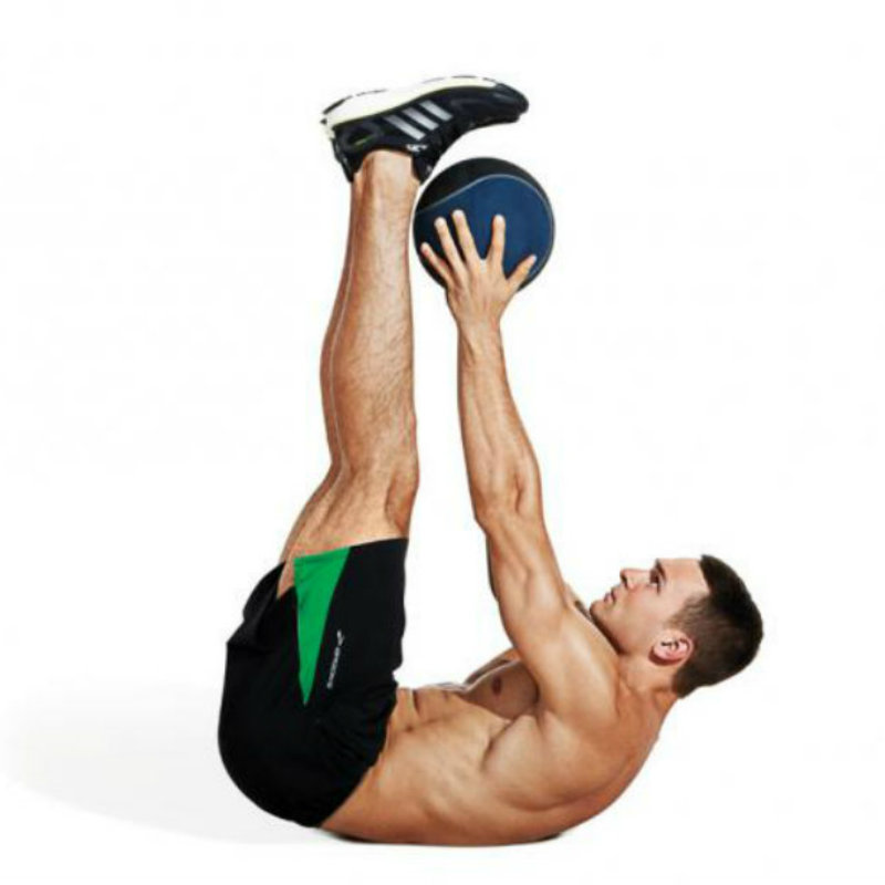 Toe Touch Exercise Abs Toe Touches Abs