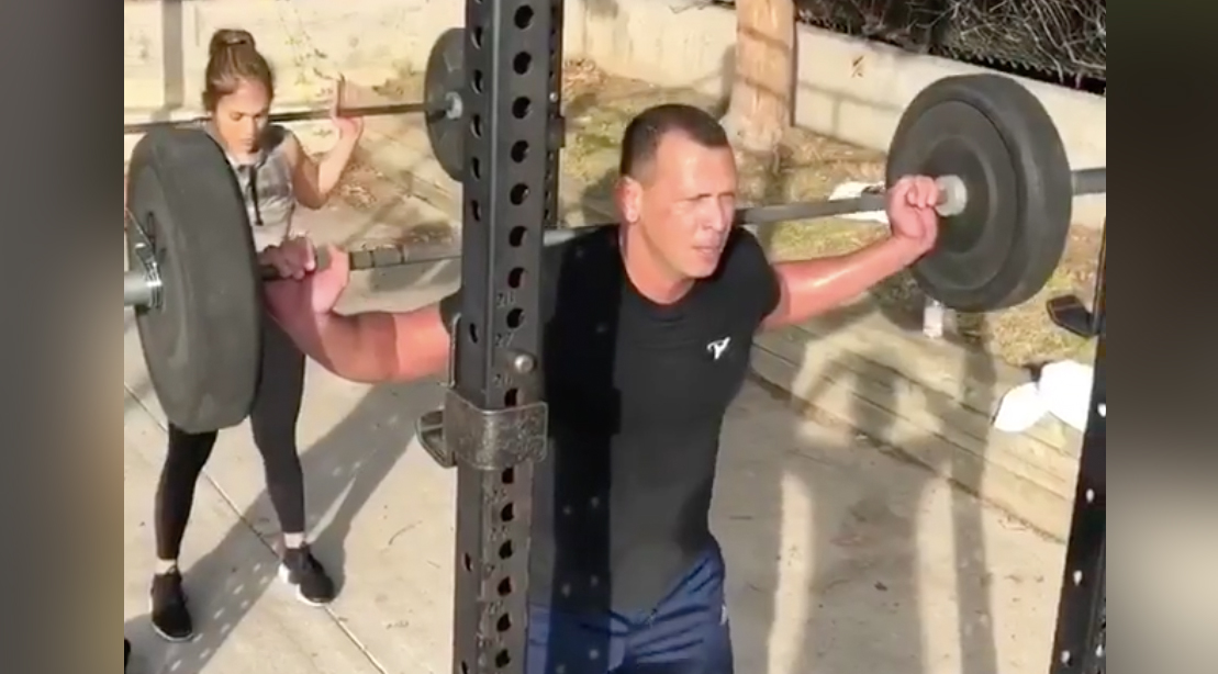 Watch A Rod J Lo S Couples Workout Is No Joke Muscle Fitness