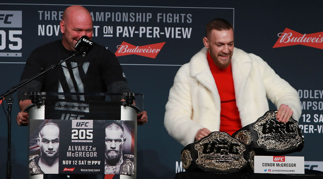 UFC on the Brink of Stripping Conor McGregor of His UFC Belt 