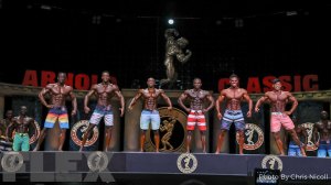 2018 Arnold Classic Men's Physique Call Out Report