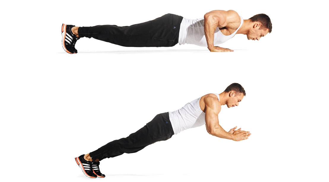 Clap Pushup Exercise Video Guide Muscle & Fitness