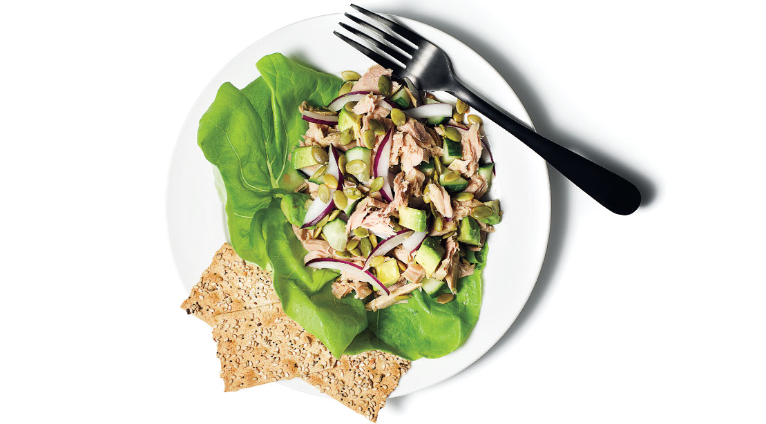 Simple Tuna and Avocado Salad