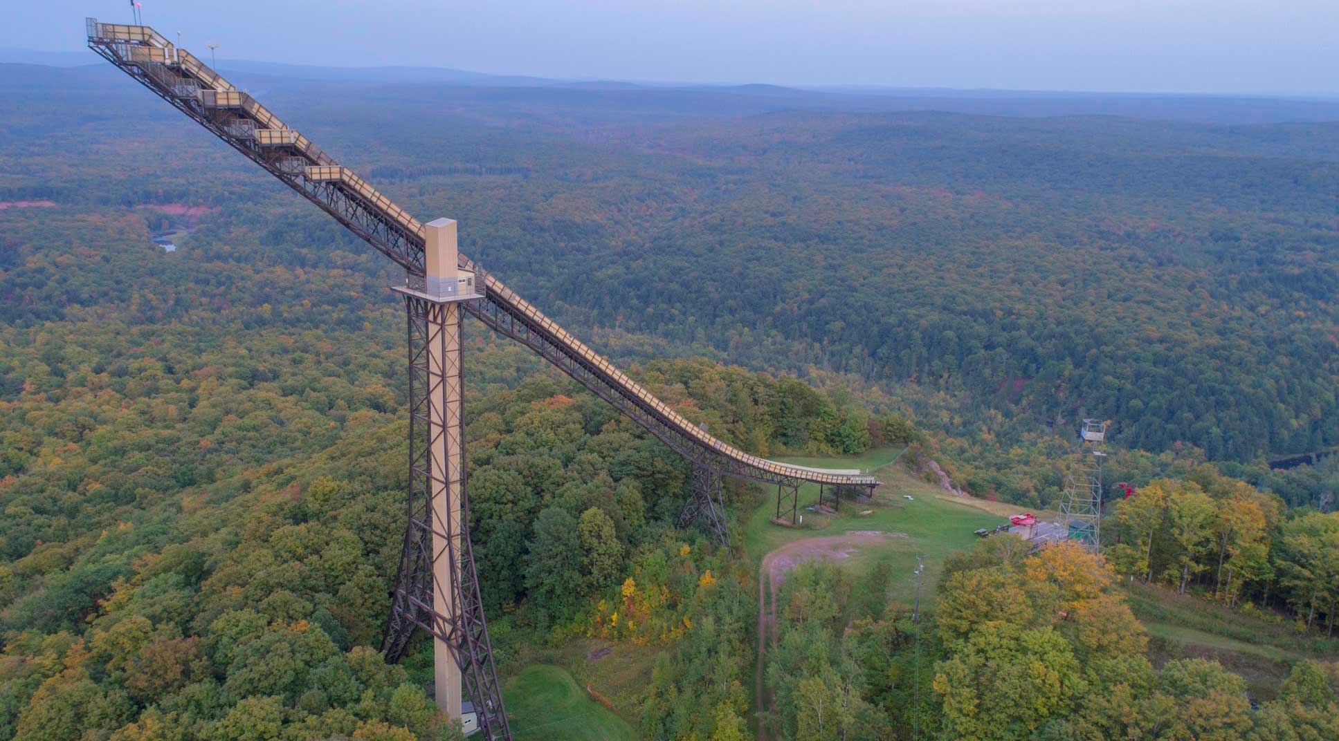 The World's Largest Artificial Ski Jump Is About to a Hellish
