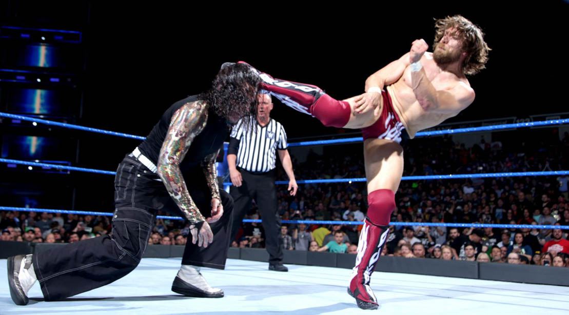 Daniel Bryan and Jeff Hardy Face Off for the First Time