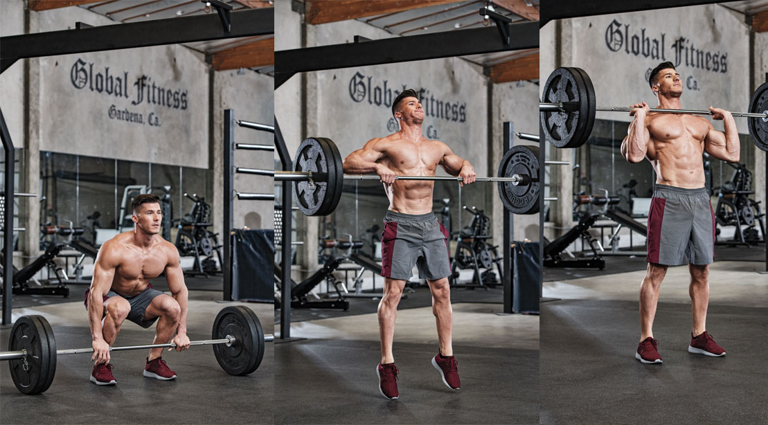 Power Clean Exercise Video Guide Muscle & Fitness