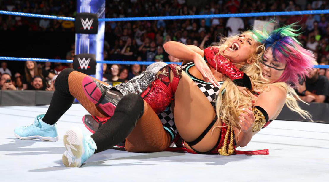 Asuka vs. Carmella on WWE SmackDown 12 June 2018