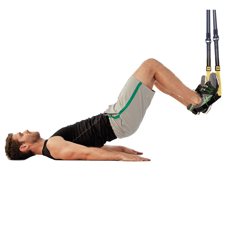 TRX Hamstring Curl Exercise Video Guide Muscle & Fitness
