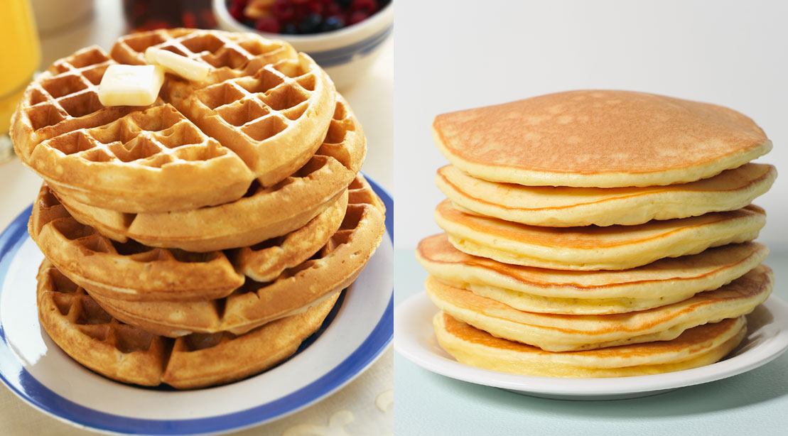 Pancake vs Waffle 
