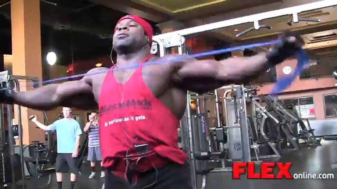 Kai Greene OffSeason Back Workout on Travel Muscle