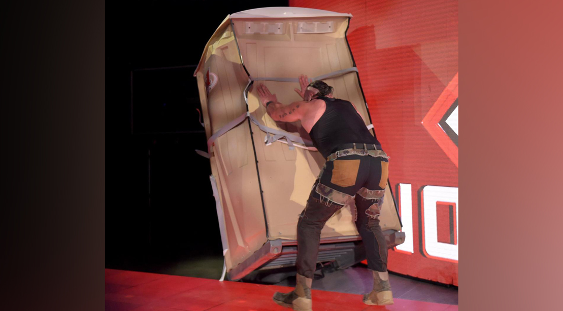 WWE Raw’ Recap: Braun Strowman Traps Kevin Owens and Destroys a Port-O-John