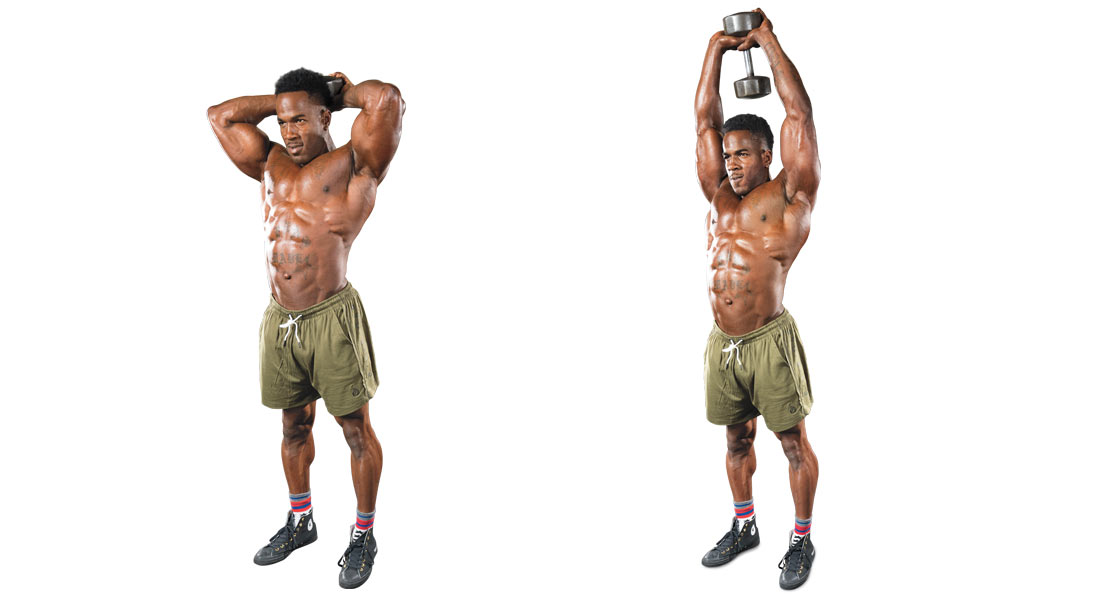 Overhead Two-Arm Triceps Extension 
