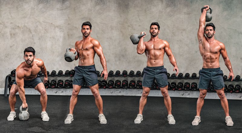 8 Kettlebell Exercises to Add Upper-Body Muscle | Muscle Fitness