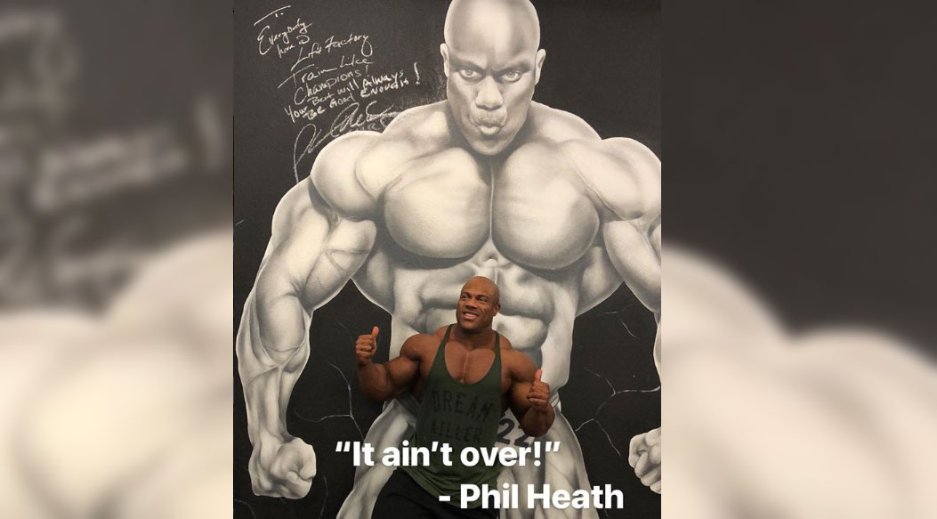 Phil Heath Is Already Back in the Gym 