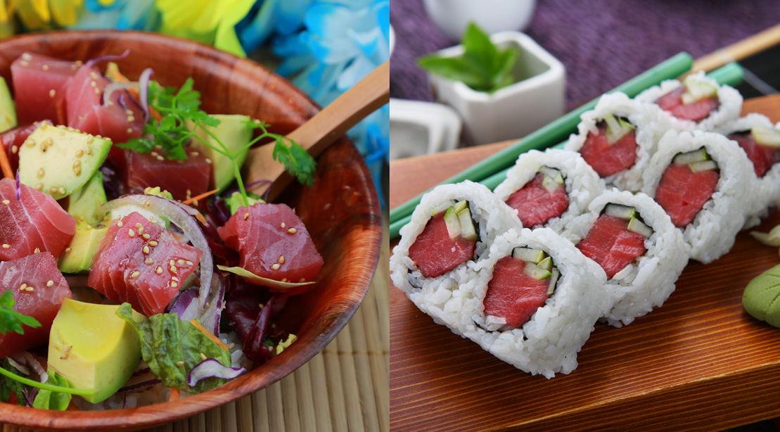 Which Is Healthier: Poke Bowl or Sushi Roll?