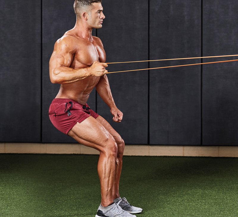 One-Arm Resistance-Band Row