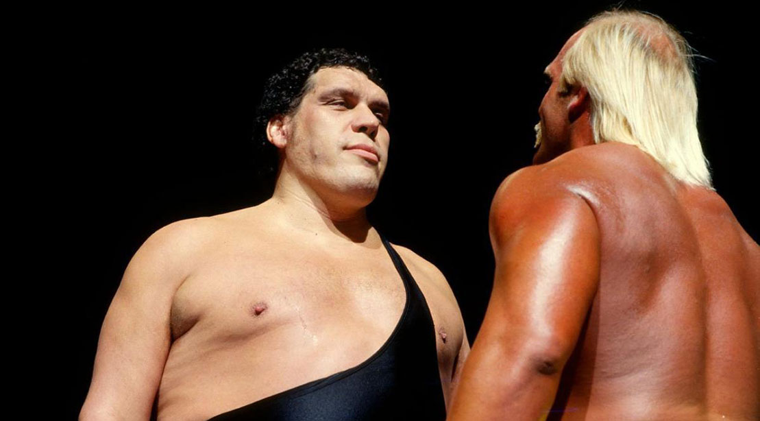 Junk Hogan and Andre the Giant