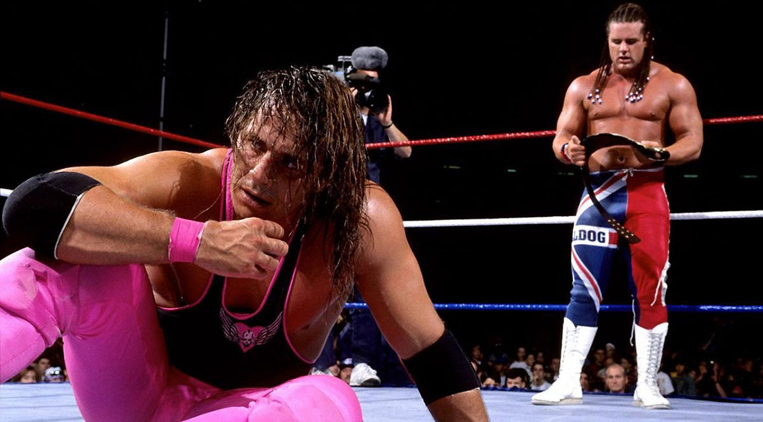 The Calgary Flames and Bret 'The Hitman' Hart are a five-star match