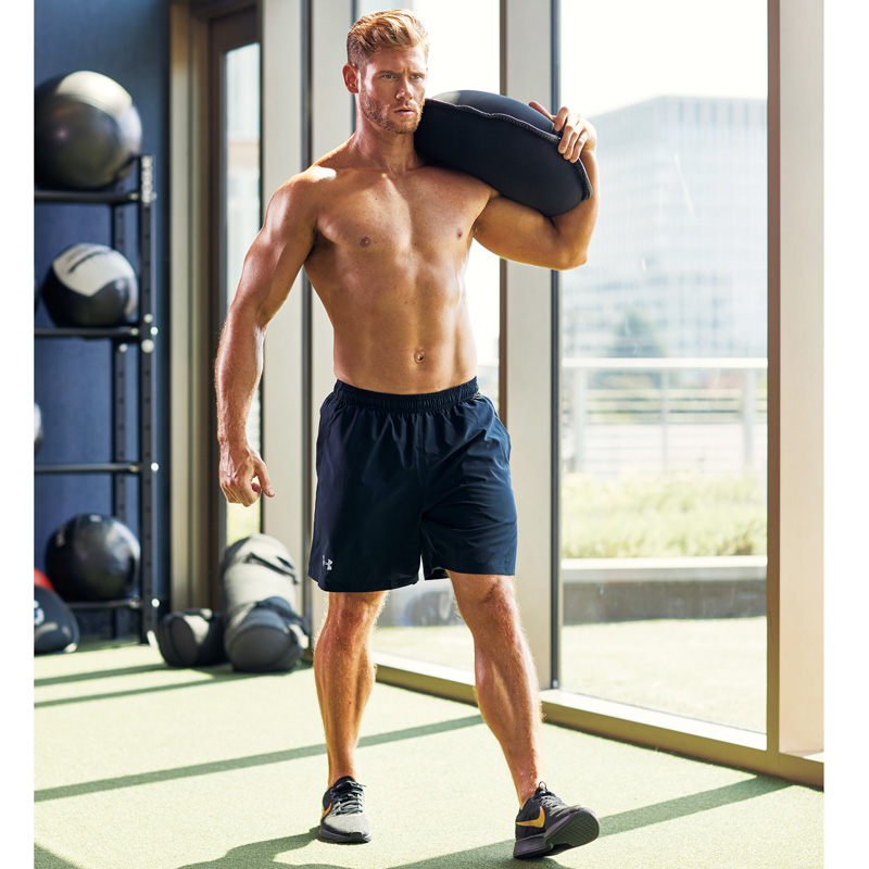 Sandbag Loaded Carry Exercise Video Guide Muscle & Fitness