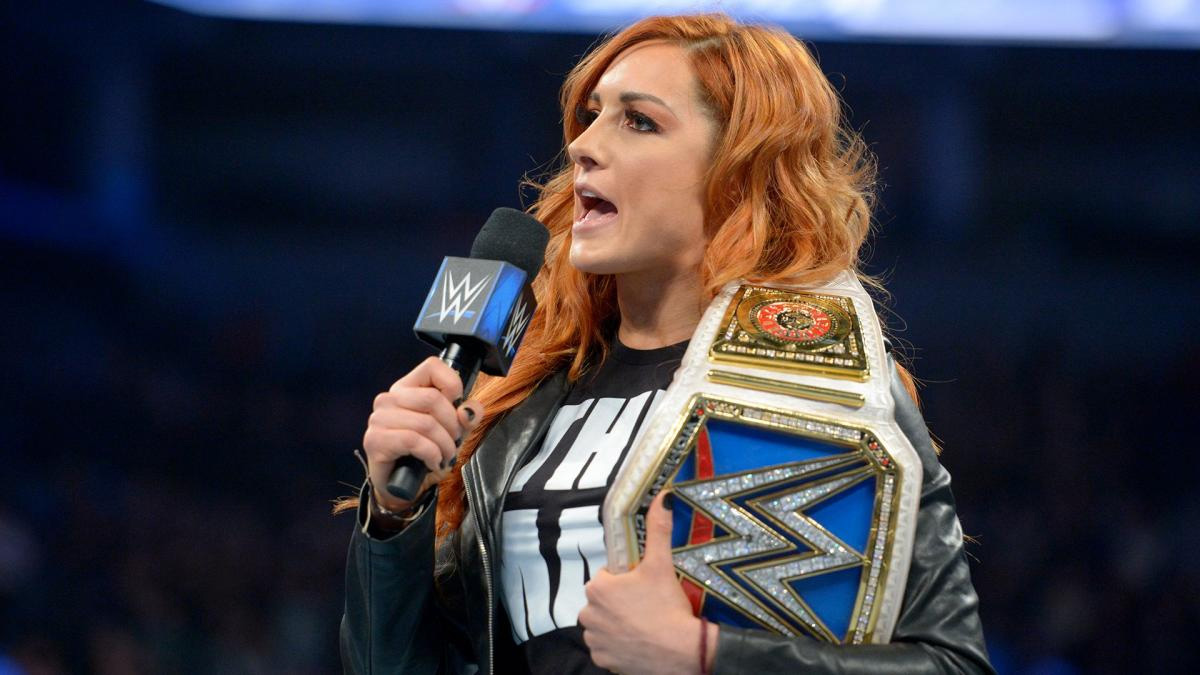 Becky Lynch, one of WWE's biggest Superstars. 