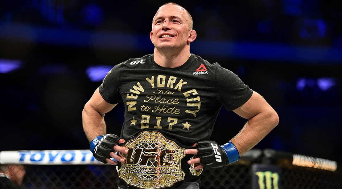 Georges St-Pierre talks diet, workout and MMA return