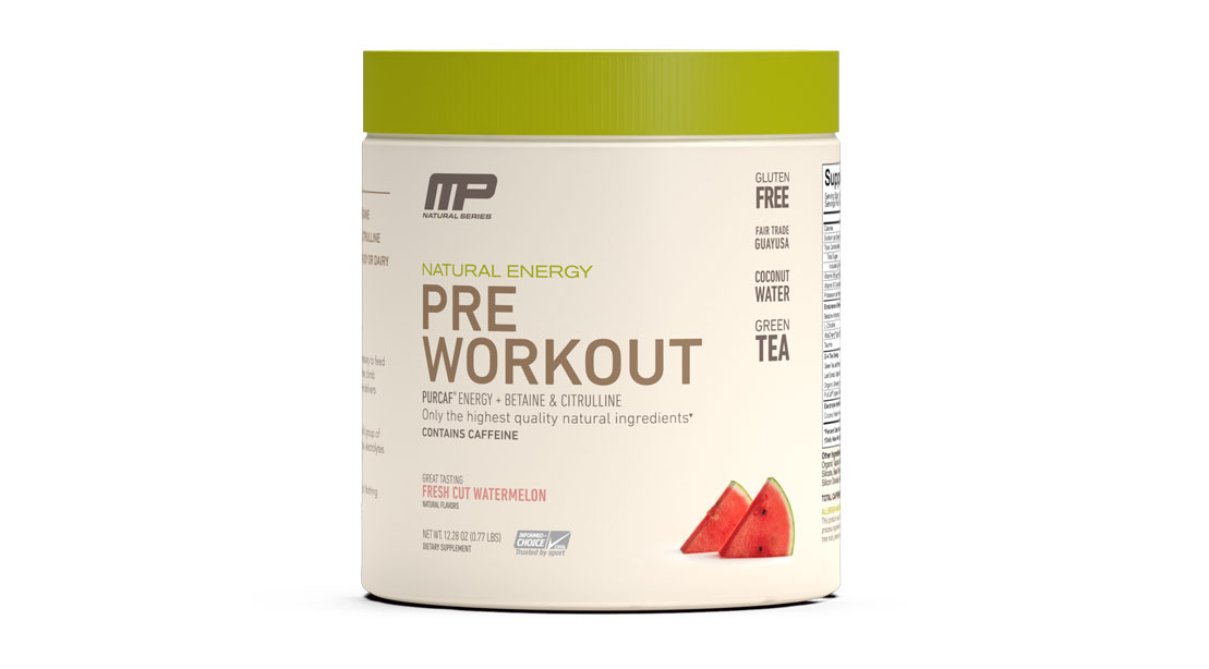 MusclePharm Natural Energy Pre-Workout