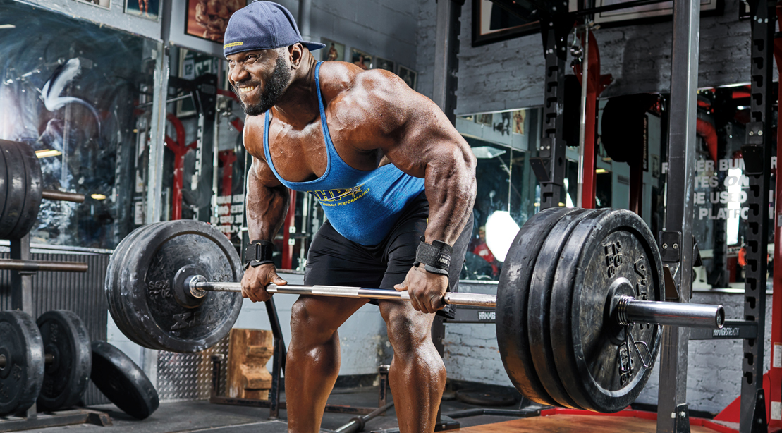 10 упражнений на наращивание мышц, тяга со штангой