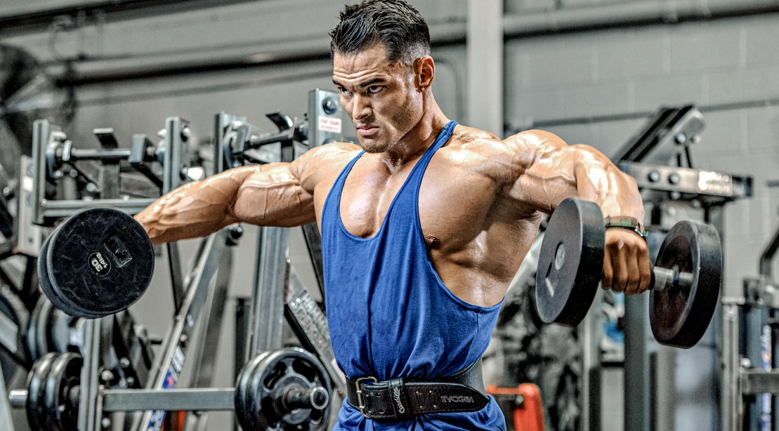 Jeremy Buendia Lateral Dumbbell Raise