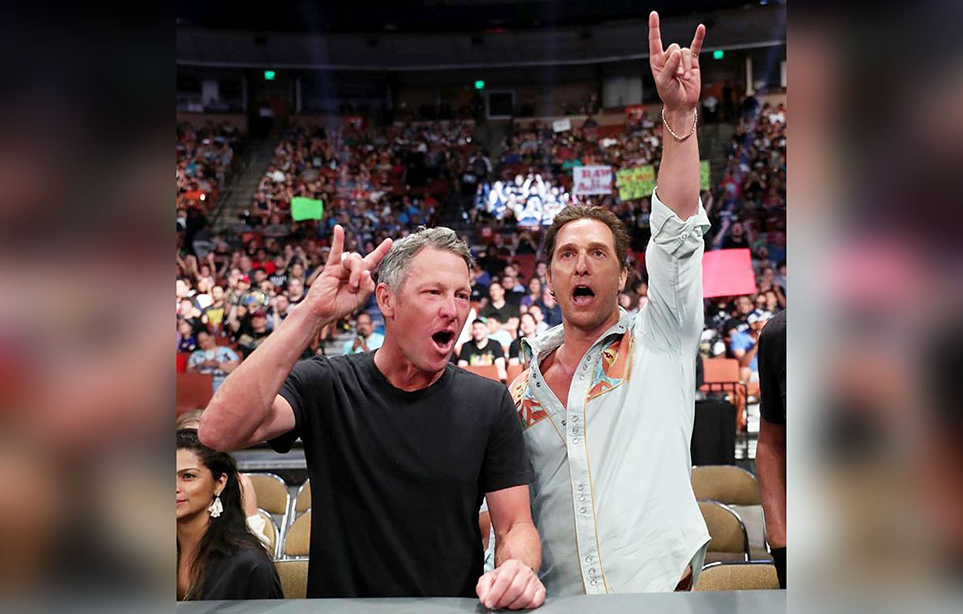 Stars out for WWE Raw Austin
