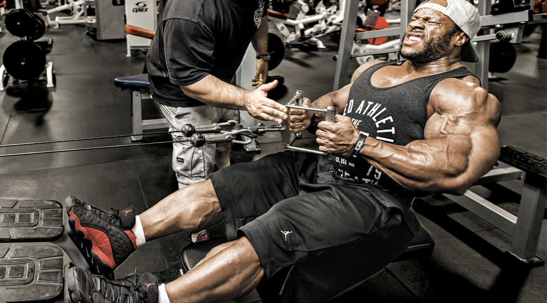 Phil-Heath-Lats-Seated-Cable-Row
