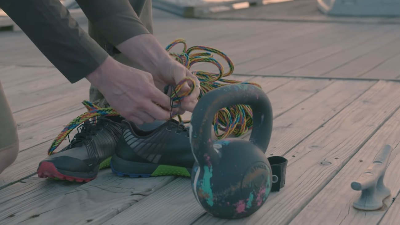 Watch: Insane Joe De Sena Destroys a Pair of Running Shoes to Prove their Endurance