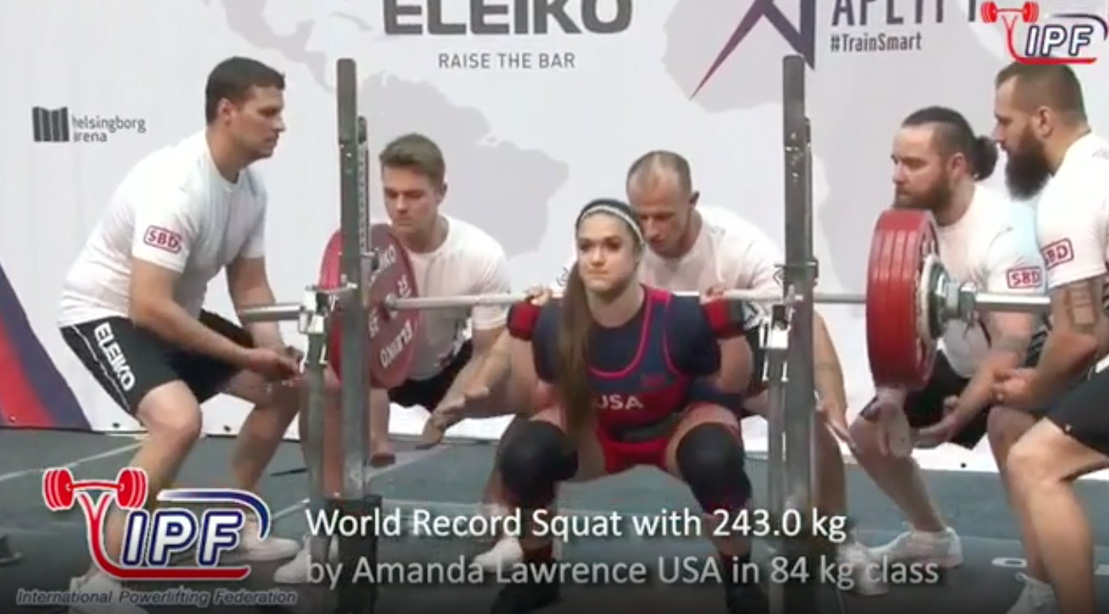 Amanda Lawrence Wins 2019 IPF World Classic Powerlifting Championships