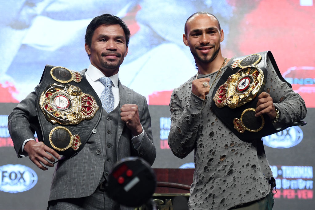 How Keith "One Time" Thurman prepared for his big fight against Manny Pacquiao