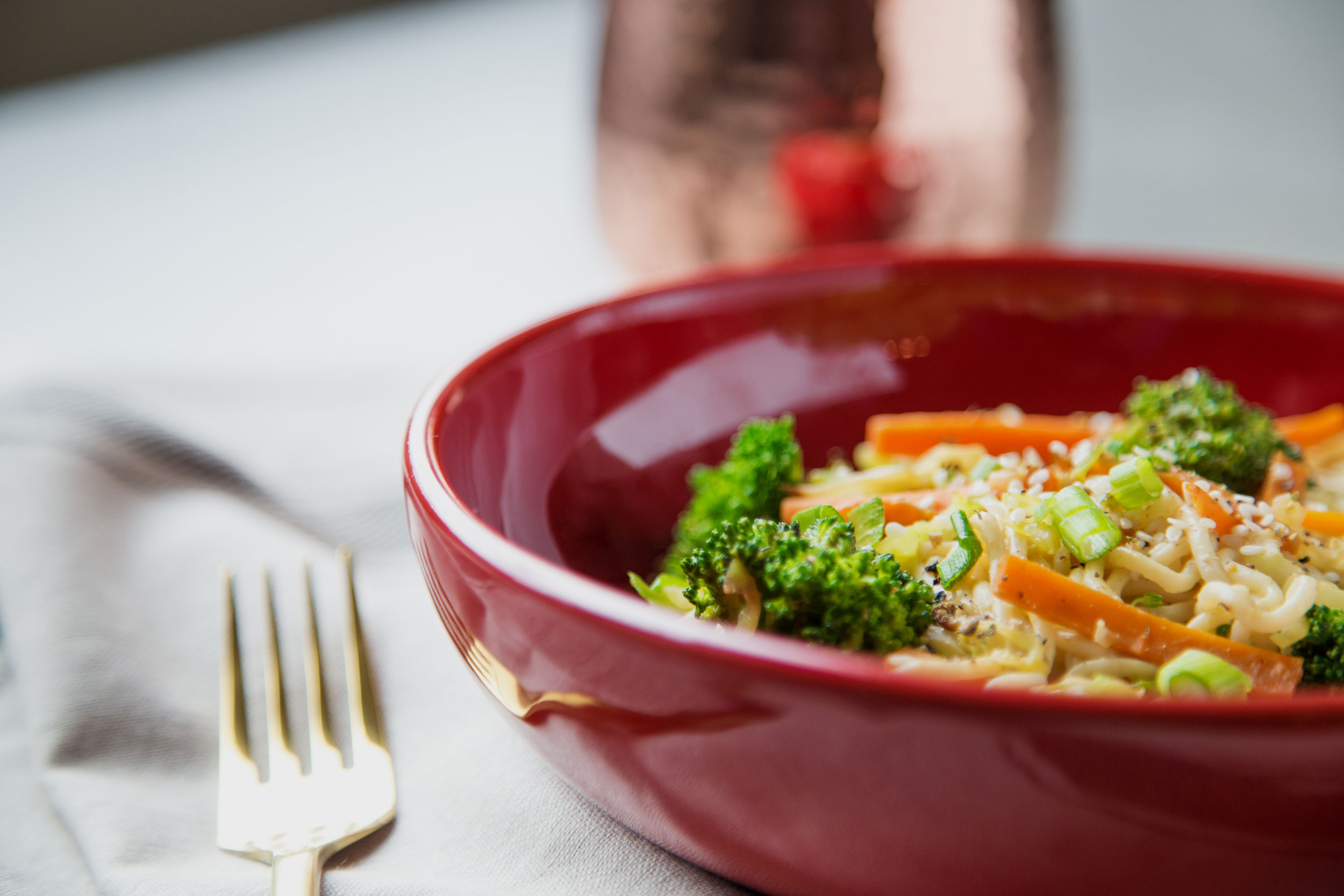 Trifecta Nutrition Vegetarian Shiratake Noodles Stir-fry