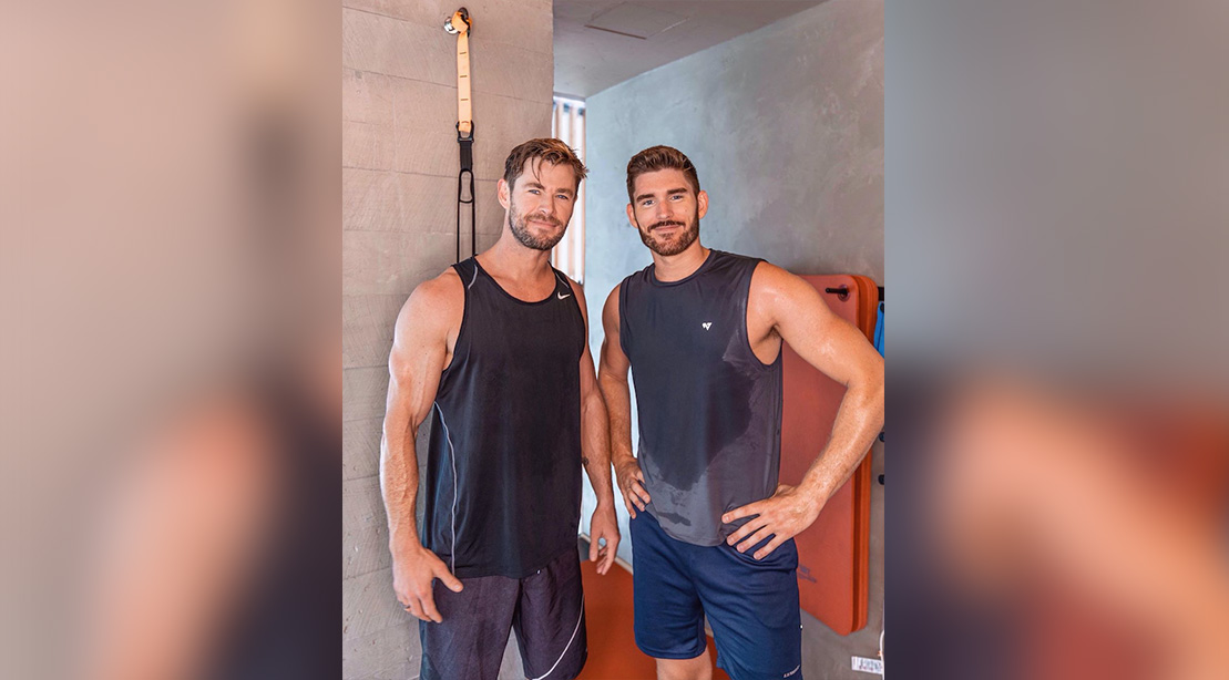 YouTuber Does Chris Hemsworth's Workout—with Thor himself!