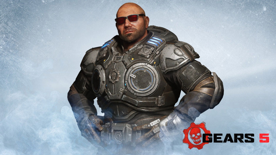 Dave Bautista will be a Playable Character in Gears of War V