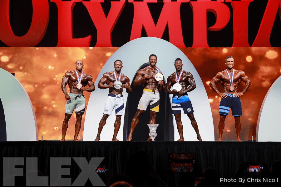 Awards - Men's Physique - 2019 Olympia