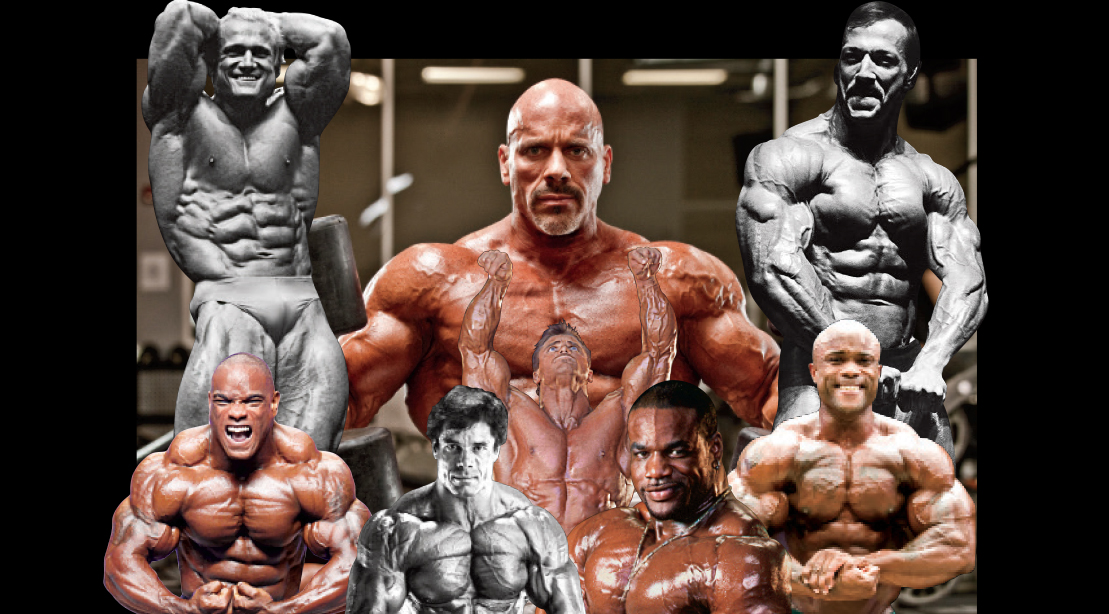 Nine of the strongest bodybuilders of all time
