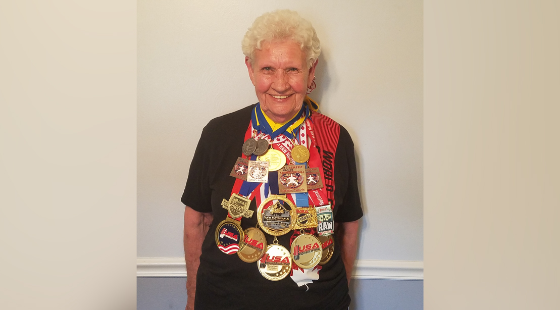 Shirley Webb 82-Year-Old Powerlifter