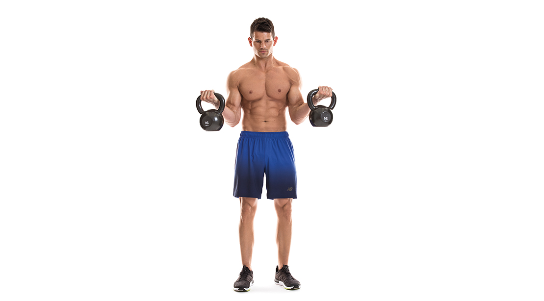 30 Minute Bicep Workout Kettlebell for push your ABS