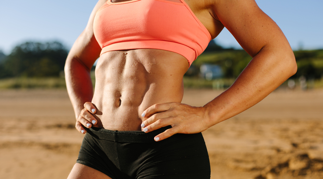 Woman's Abs