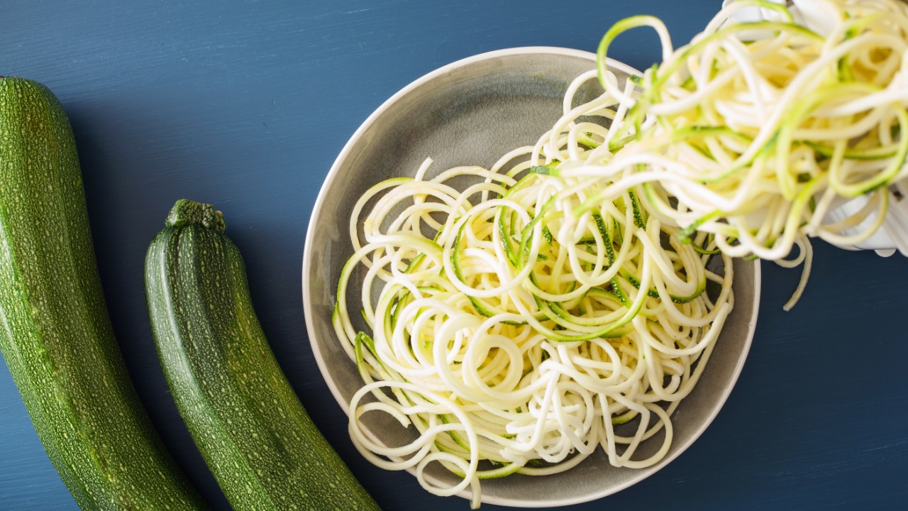 Spiralized Zucchini Noodles