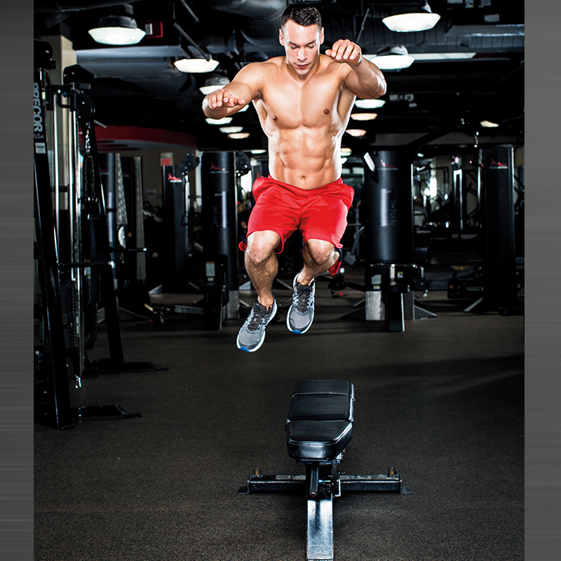 Bench Jump Exercise Video Guide | Muscle & Fitness