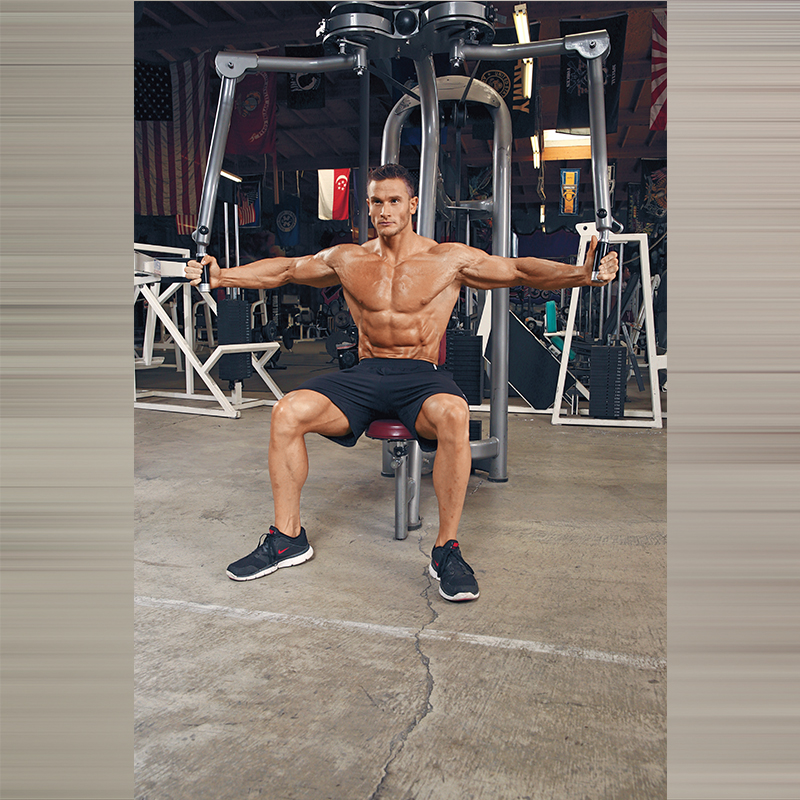 Machine Pec Flye Exercise Video Guide Muscle Fitness