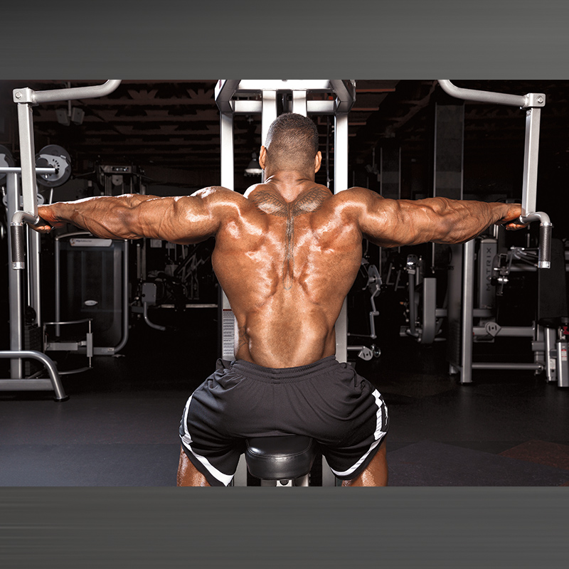 Reverse Pec Deck Flye Exercise Video Guide | Muscle & Fitness