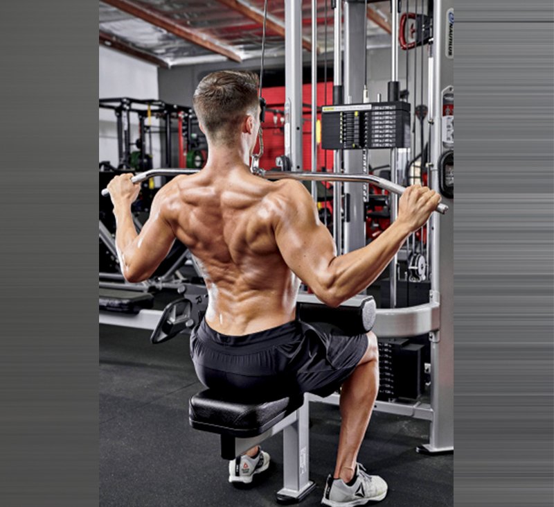 Pronated Wide-Grip Lat Pulldown
