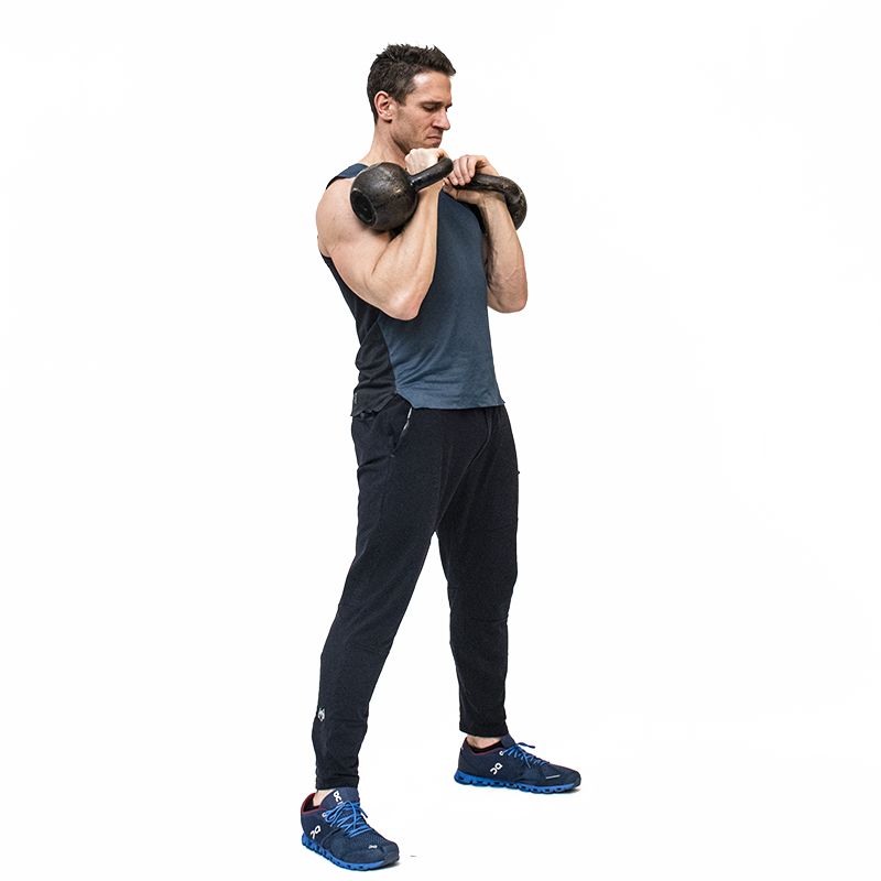 Don-Salidino-Performing-Kettlebell-Double-Up-Clean-Step-One
