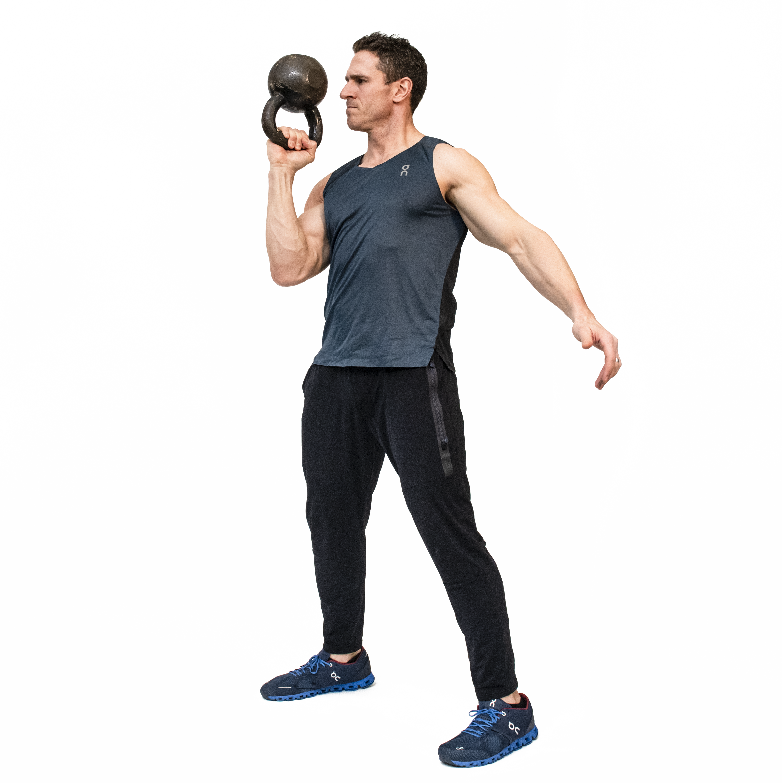 Don-Salidino-Performing-1-Arm-Kettlebell- Bottoms-Up-Clean