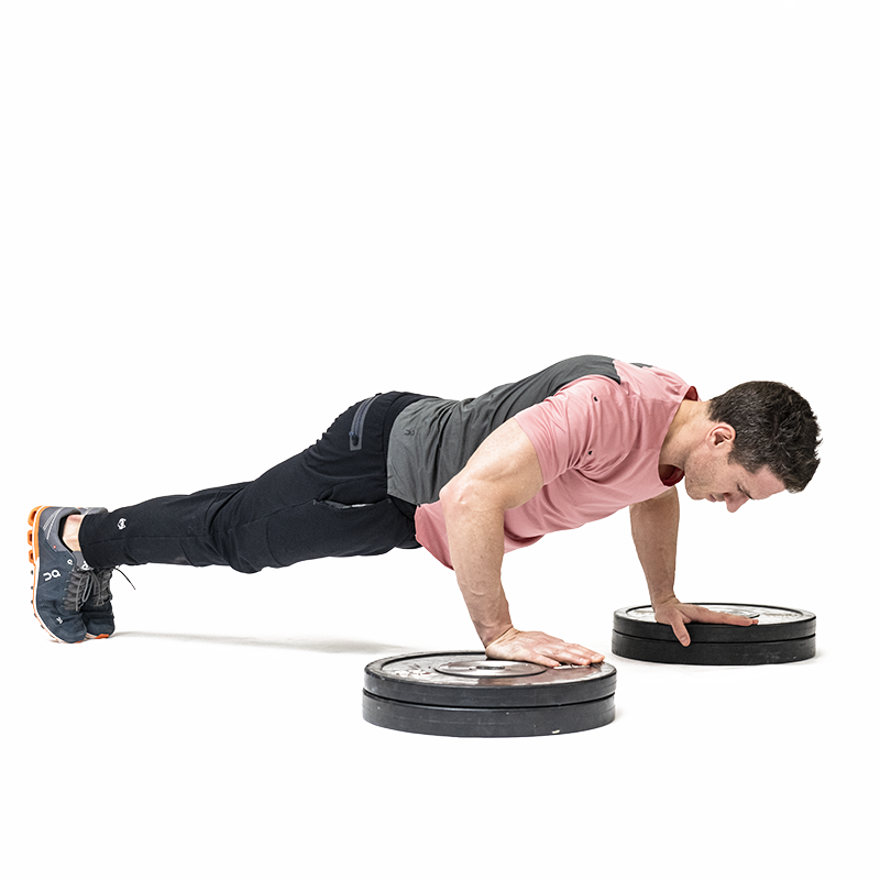 Plate Pushup Exercise Video Guide Muscle &amp; Fitness